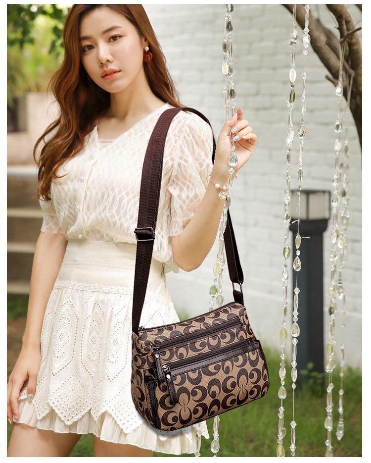 Product Introduction of Túi Đeo Vai Nữ, Sức Chứa Lớn, Nhiều Lớp, Túi Đeo Chéo, Thời Trang, In Hình Xu Hướng, Ví Đựng Tiền Xu, Thích Hợp Cho Nữ 5