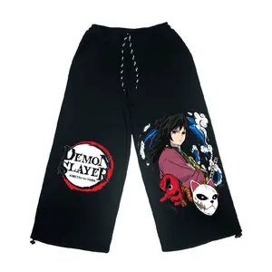 Celana Baggy Pants // Anime // Anak usia 4-13 tahun Distro Original // Kain Fleece Tebal dan Lembut Fashion Anak Pria & Wanita