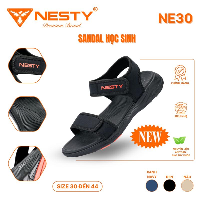 NE30 DÉP SANDAL QUAI DÙ SIÊU NHẸ NHÃN HIỆU NESTY KO1