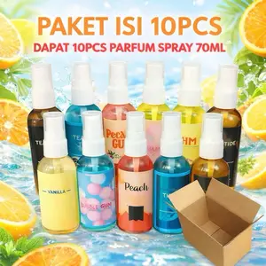 Paket 10 Botol Parfum Viral EDP 70ml Spesial Paket 10 Botol Parfum Viral EDP 70ml Spesial