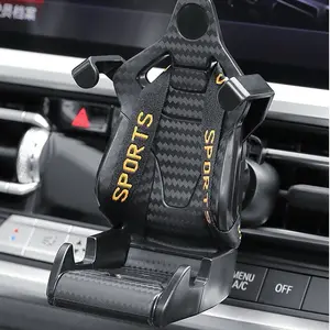 ￼Car Phone holder jok racing / dudukan tempat hp untuk mobil. Untuk HP 4.7-7 inch