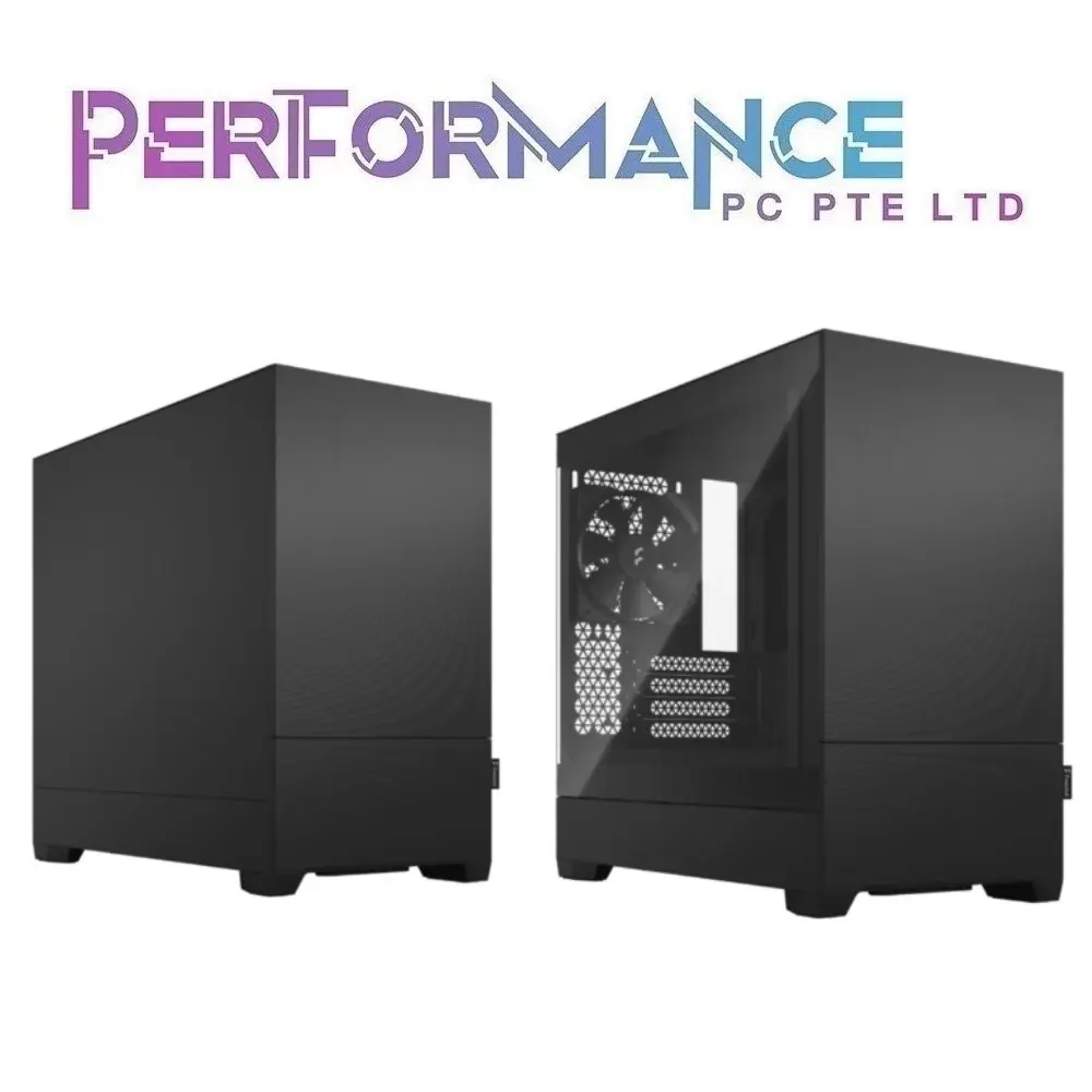 Pre-Order (Ship in 30 days) Fractal Design Pop Mini Silent Black Solid / TG Clear Silent Desktop Casing / Chassis (2 YEARS WARRANTY BY CONVERGENT SYSTEMS PTE LTD)