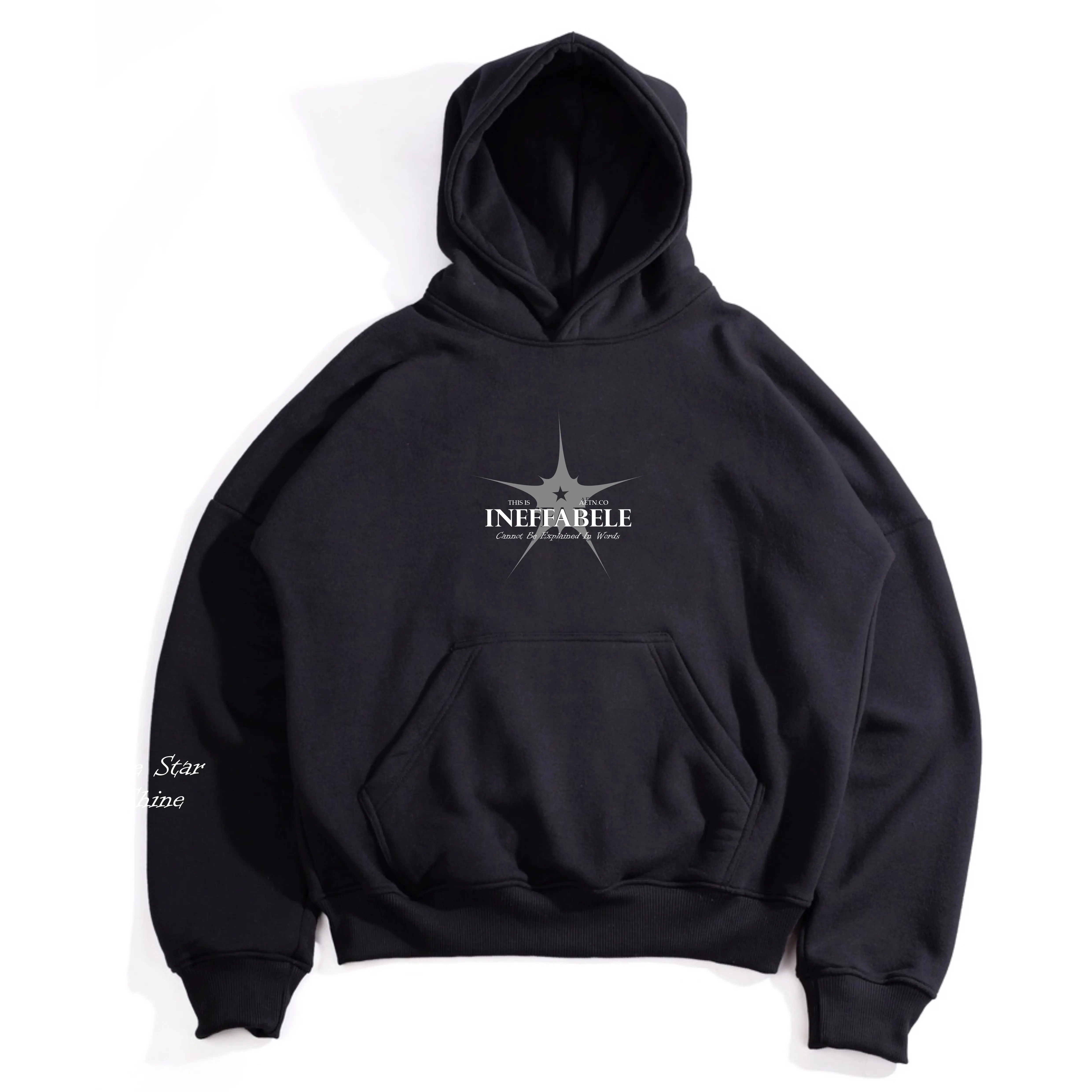 Hoodie Boxy Oversized INEFFABELE 300 GSM Reflektif | NYALA | AETN