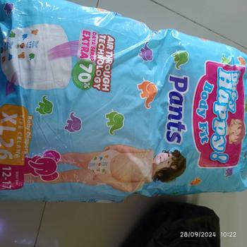 Product Review of PROMO MERDEKA 1 BALL Baby Happy Pants Popok Celana S40 / M32 / L28 / XL26 / XXL24 from J**h 1