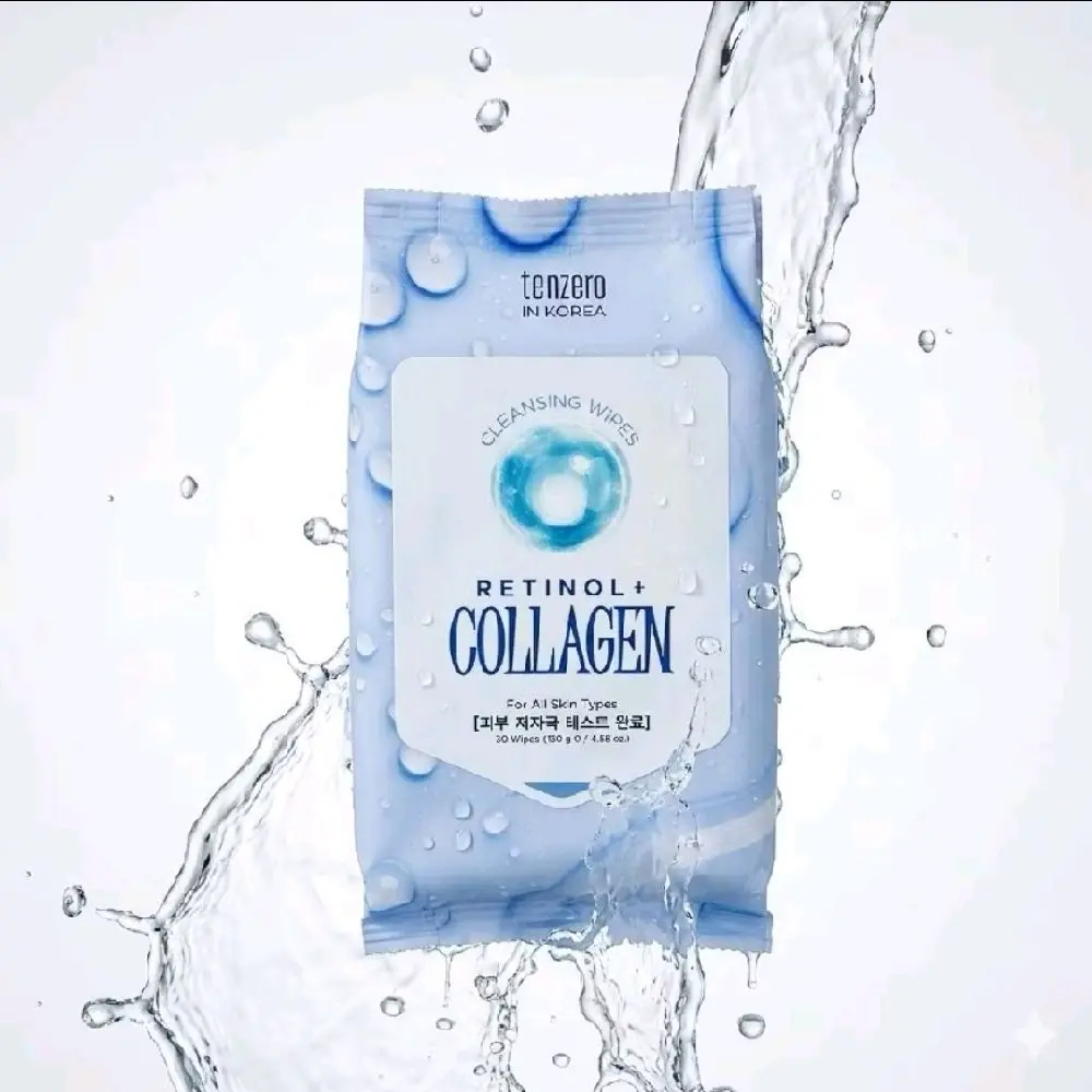 Isi 30 Sheet Tenzero X Purederm Collagen Make Up Remover Original Oh Some
