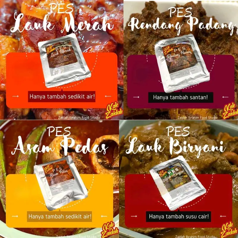 Pes Lauk Kak Zaidah Senang dan Sedap