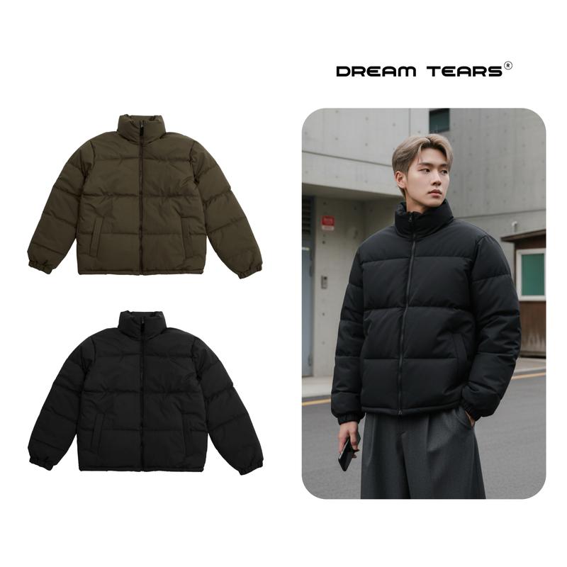    DREAM TEARS X NGọc Cảnh ĐỘC QUYỀN   Áo Khoác Phao Bông Tấm Lót Trắng Ver2 Nam Nữ Cao Cấp Dream Tears  From Ruguler Chất Liệu Gió Cháng Cao Cấp Lót Lông Cừu Ấm Áp  MSP : PB1 