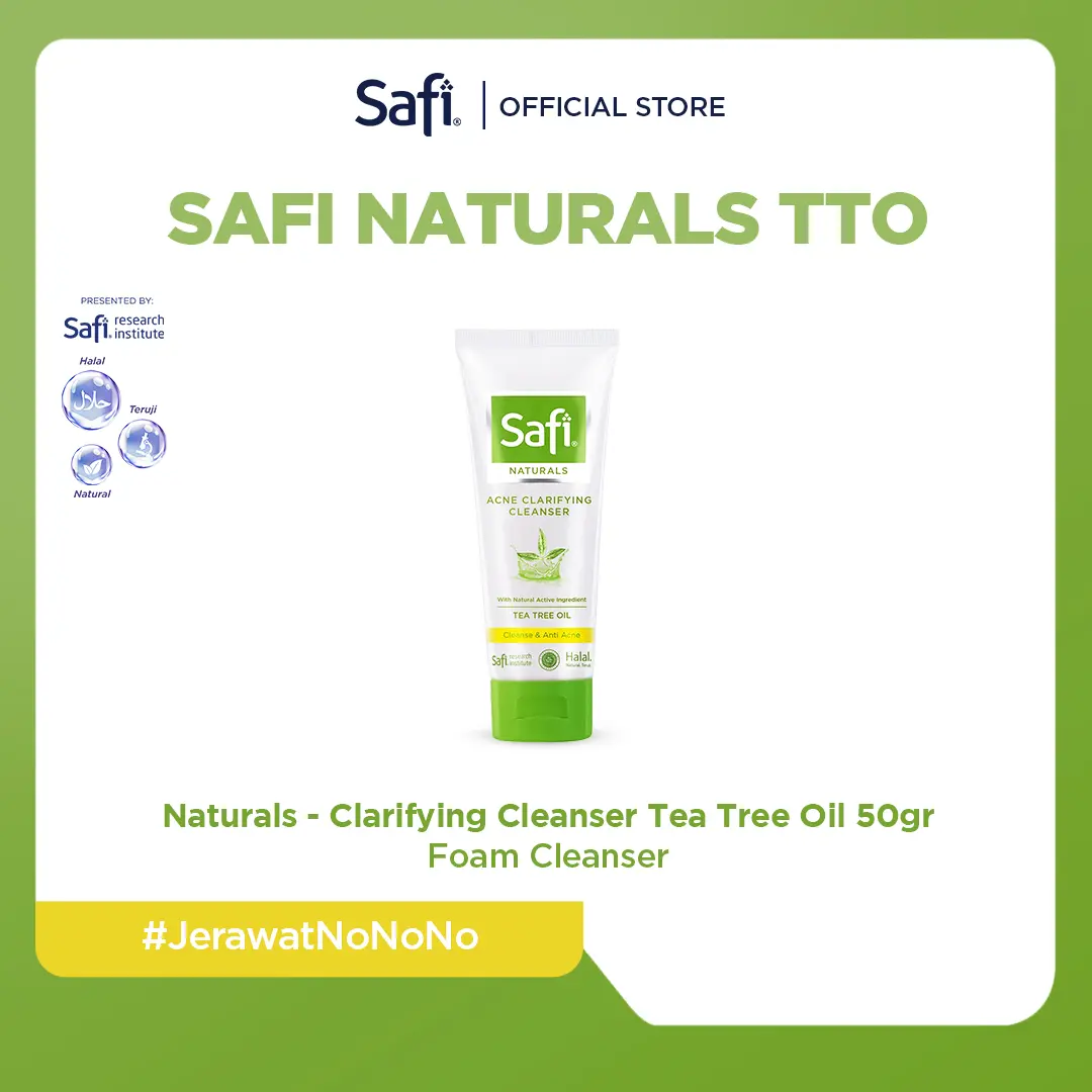 SAFI - Naturals - Clarifying Cleanser Tea Tree Oil - Foam Cleanser