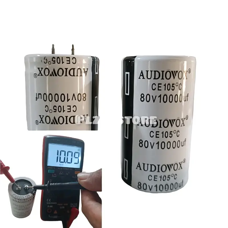 ElCO AUDIOVOX 80V/10000UF PUTIH ORIGINAL ISI FULL CAPASITOR ELKO 10000UF 80VOLT 0