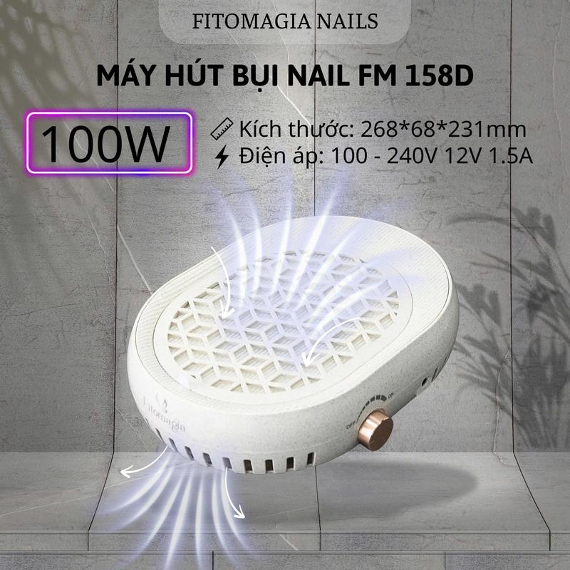 DEAL MỞ BÁN Máy Hút Bụi Nail FM158D Không Tích Điện Chỉ Dùng Được Cho Điện 12V Phù Hợp Dành Cho Các Tiệm Nail - Công Suất Mạnh Với Tốc Độ 4500RPM Dễ Tháo Lắp + Bảo Hành 12 Tháng Kích Thước: 268*68*222mm