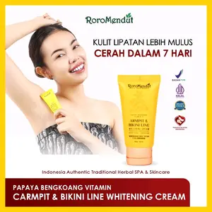 [ORIGINAL] Roro Mendut Armpit dan Bikini Line Armpit Whitening Cream Underarm Cream Pemutih Lipatan Pemutihan Organik Ketiak Mencerahkan Selangkangan