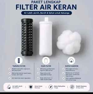 Filtet Air Kran Menyaring Kotoran Agar Air Bersih dengan Tabung Filter Kuat & Kain Filter Dapat Dicuci untuk Keluarga - Mic, Fryer