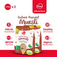 Gambar OATSY Muesli Natures Harvest 500gr - (Double Pack) dari Oatsy Oatmeal & Muesli Kota Administrasi Jakarta Barat 1 Tokopedia
