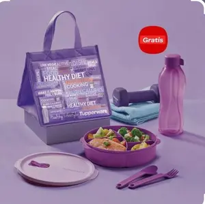 Set Tupperware Fit to Go untuk Kotak Makan Bawa Bekal - Kitchenware