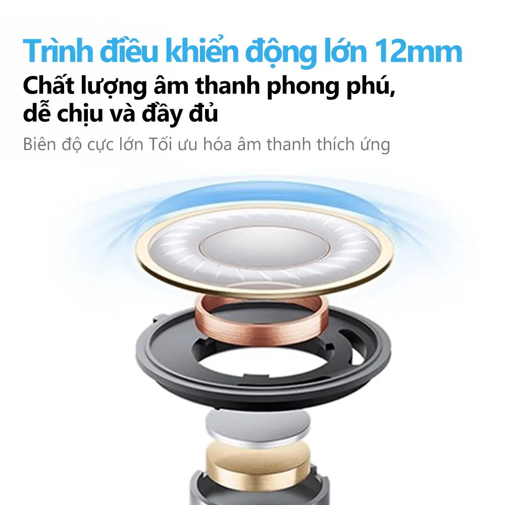 Tai nghe nhét tai nghe Bluetooth Lenovo LE209 AI, với chức năng Khử tiếng ồn chủ động, tăng cường cuộc gọi bằng giọng nói của AI, thời lượng pin 33 giờ, trình điều khiển 14,2mm | BigBuy360 - bigbuy360.vn