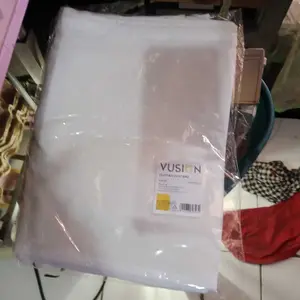[COD] Vusign Plastik Baju Gantung VS63X - Cover Jas Ritsleting Transparan, Anti-Cipratan Air, Waterproof, Reusable & Recyclable, Ideal untuk Pakaian, Penyimpanan, Perlindungan, Anti-Kelembapan, & Organisasi Lemari