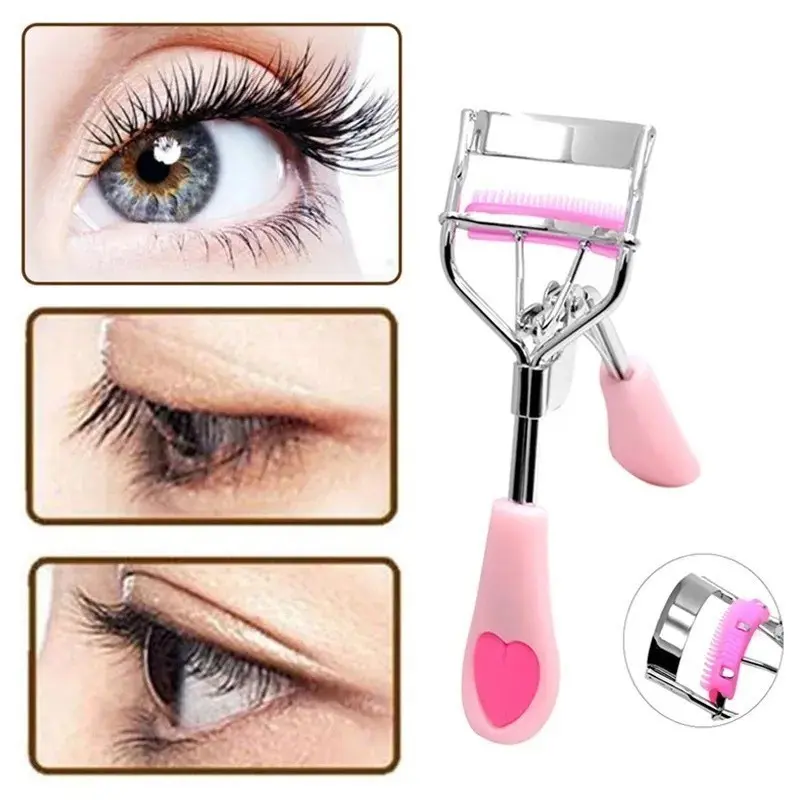 Penjepit Bulu Mata Pengeriting Alami Eyelash Curler Lasting Curl Portable Makeup Tools Alat Rias 1309
