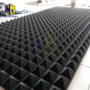 Busa Peredam Suara Pyramid Ukuran 100X50Cm Tebal 6 Cm - Busa Hitam Premium Royal Foam Pasti Promo