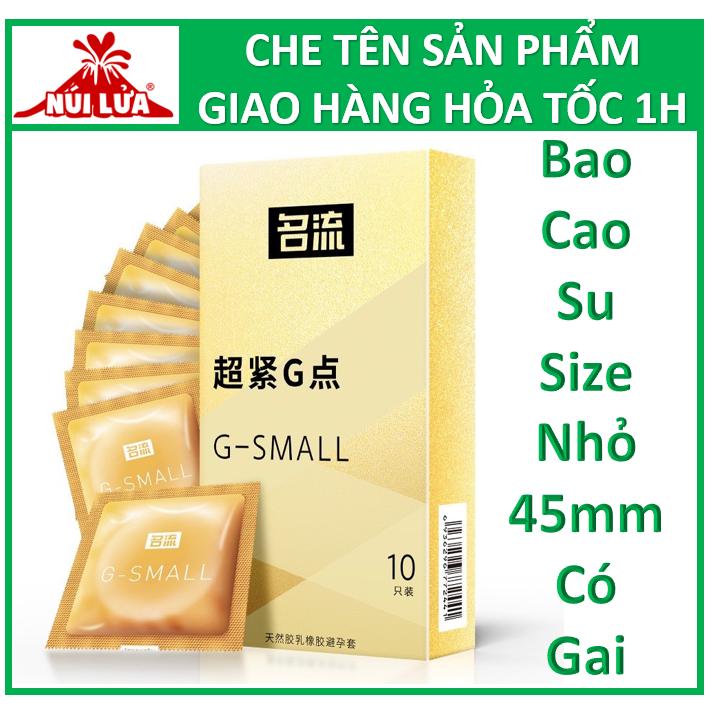 G-Small Small Size 45mm Spiked Condoms, Super Thin Small Size Condoms to Prevent Premature Ejaculation and Prolong the Duration.
