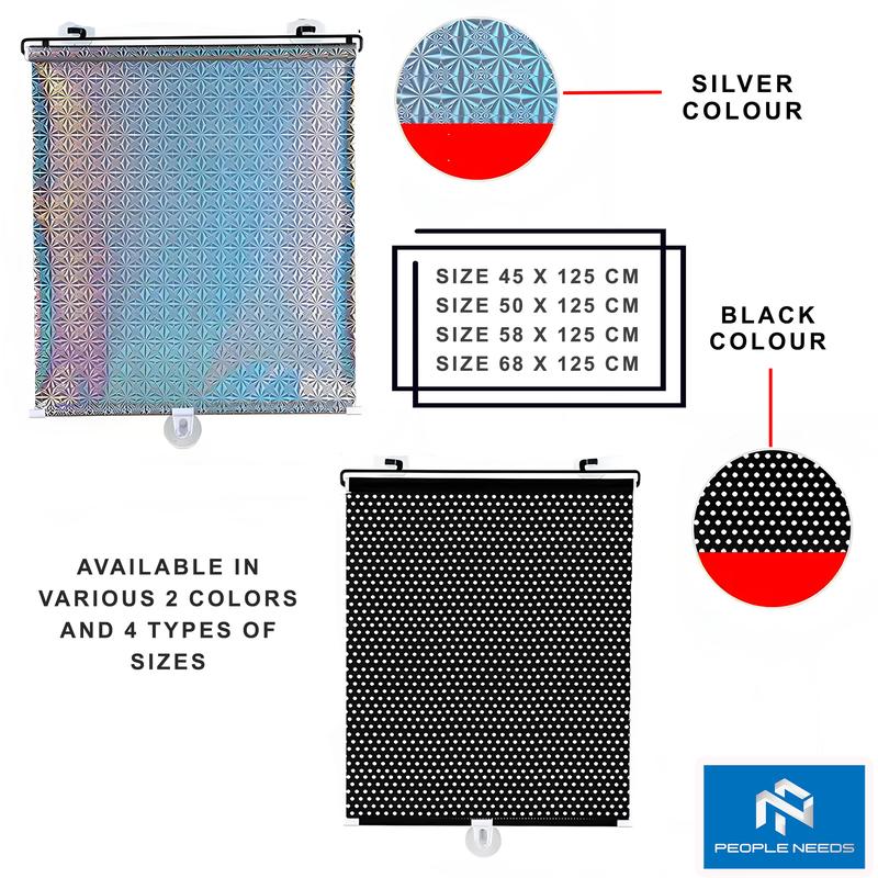 Product Introduction of Sun Shield Roll Pelindung Anti Panas Matahari Mobil Car 22