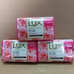 PAKET HEMAT 6 PCS SABUN LUX WARNA PINK Soap Mandi Perawatan - Mencerahkan Tangan Hand