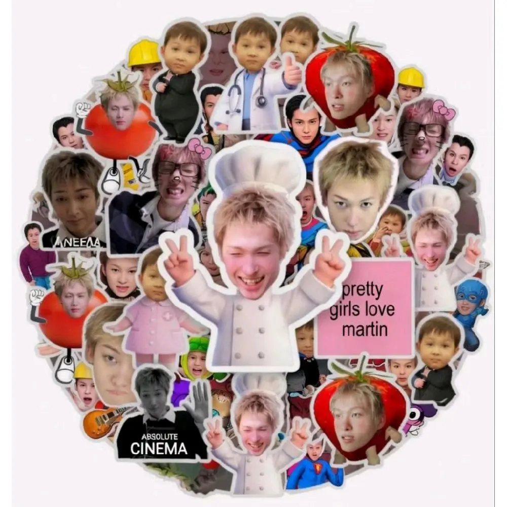 35 pcs sticker Martin CORTIS Anti Air DIY Scrapbook Graffiti Waterproof