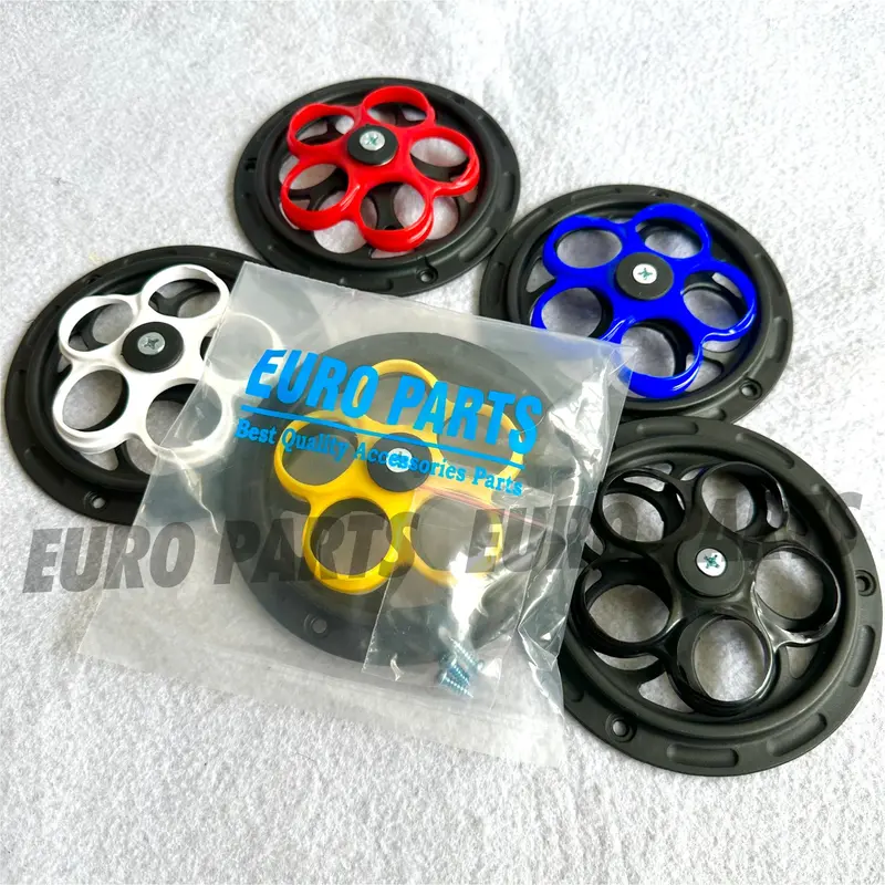 COVER SPINER SPINNER PUTAR KIPAS universal PNP MATIC SEMUA VESPA LX LXV S SPRINT PRIMAVERA GTS 3V SCOOPY BEAT NOUVO MIO dll  ENGINE COVER PELINDUNG KIPAS RADIATOR MATIK COVER MESIN KIPAS SPINNER MATIC bahan platik ABS 1
