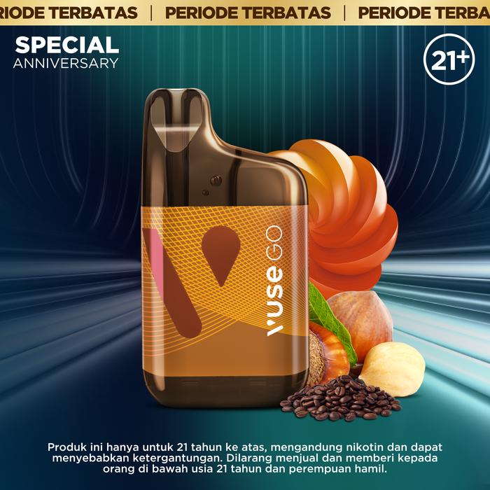 Vuse Go 3000 Puffs Jual VUSE GO 3000 Hazelnut Macchiato | Vape Disposable -  Kota Administrasi Jakarta