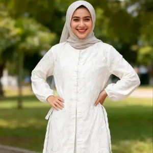 Chea Tunik Katun Embroidery / Kondangan / Pesta