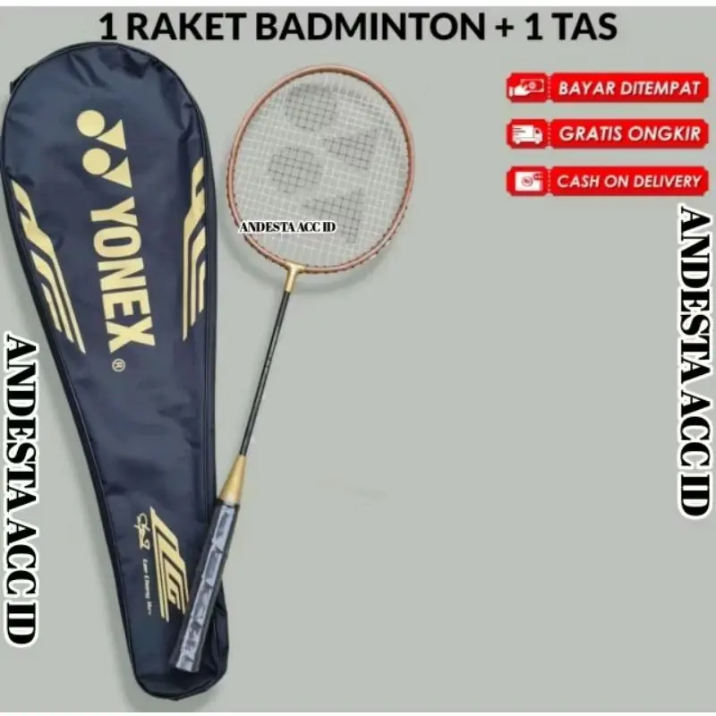 RAKET BADMINTON CARBONEX 2 RAKET BONUS TAS Sport 4