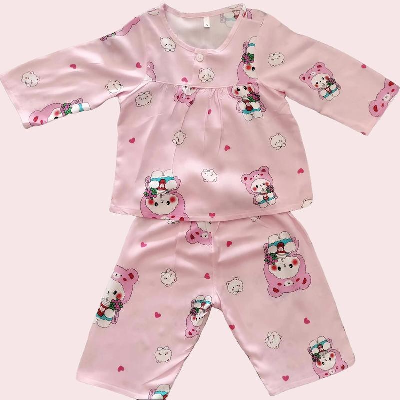  COMBO 3 bộ tay dài quần dài  lanh  tole  loại 1 mẫu mới nhất mềm mại thoáng mát cho bé gái  size  7-22  kg   Màu ngẫu nhiên  