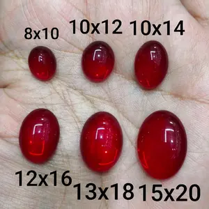 Batu Merah Siam Merah Delima Obsidian