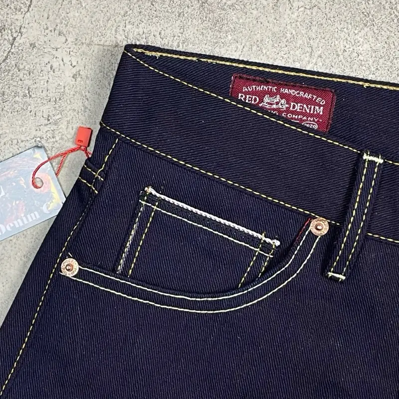 RED DENIM - Art VERMITHOR 15,5Oz Sanforized Accent Selvedge Original 6