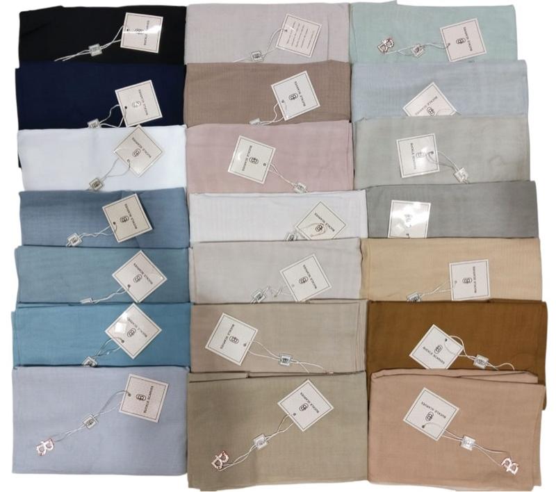 Product Introduction of Hijab Segiempat Buckle Scarf Polos Kerudung Katun Voal Wanita Muslim 22