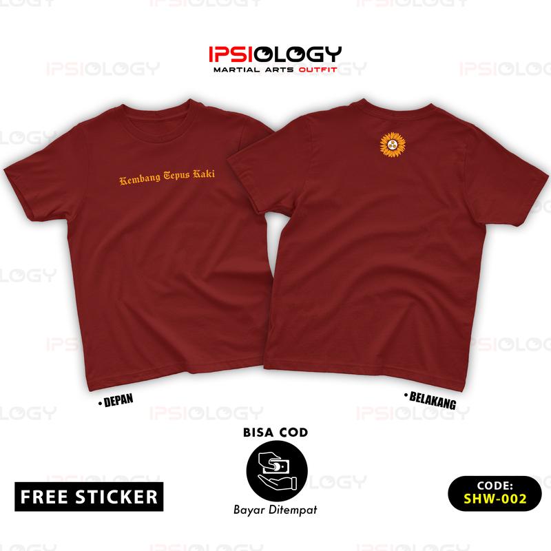 Kaos KEMBANG TEPUS KAKI simple winongo PSHW 2