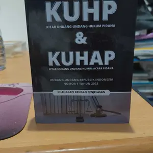 Buku KUHP & KUHAP Dilengkapi Dengan Penjelasan - Garda Cendekia
