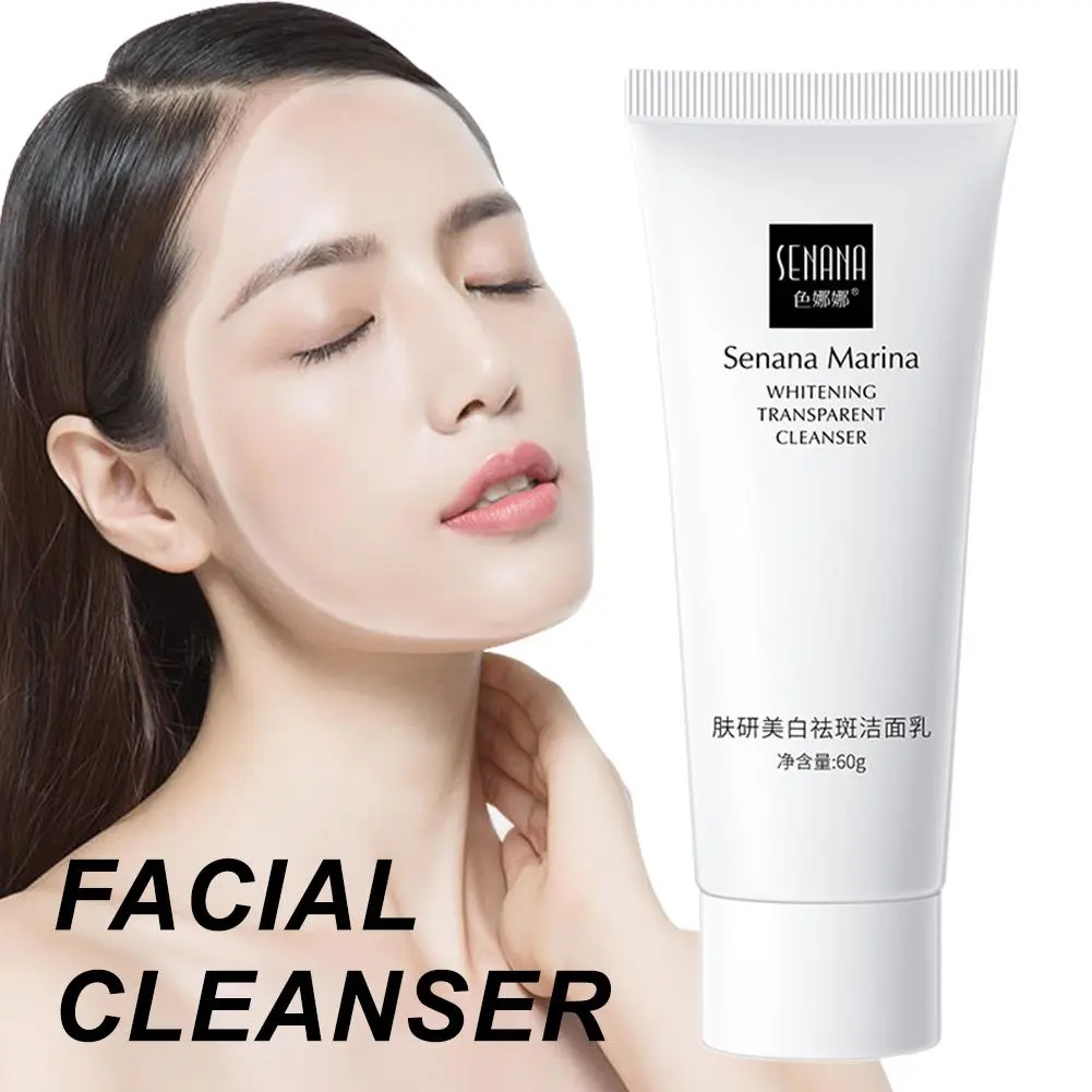 Sữa Rửa Mặt Dưỡng Ẩm Nhẹ, Làm Trắng, Loại Bỏ Tàn Nhang, Làm Mới, Kiểm Soát Dầu