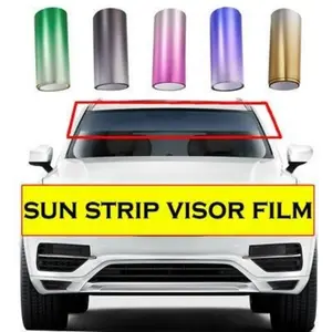 Stiker kaca film mobil rainbow Lebar 20cm