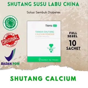 Shutang  Tiens Susu Labu Cina |  Diabetes Aman |  Herbal Penurun Gula  Darah |  Detox Pankreas | Original BPOM