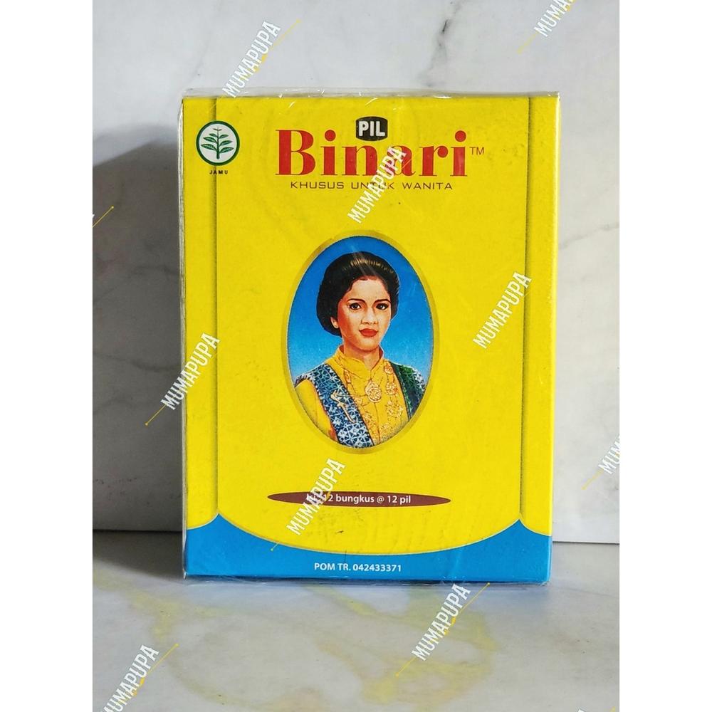 JAMU BINARI PIL KESEHATAN WANITA MELANCARKAN HAID