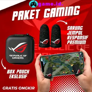 BAYAR DITEMPAT Sarung jempol free Box anti keringat fingerprint ori accessories game
