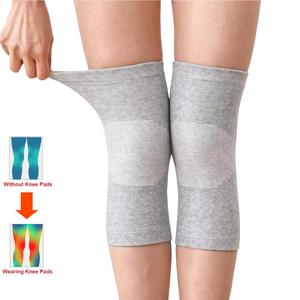 1 pair(2pcs) Unisex Bamboo charcoal warm and breathable knee pads Leg Thin Elasticity KneePads Knee Protector