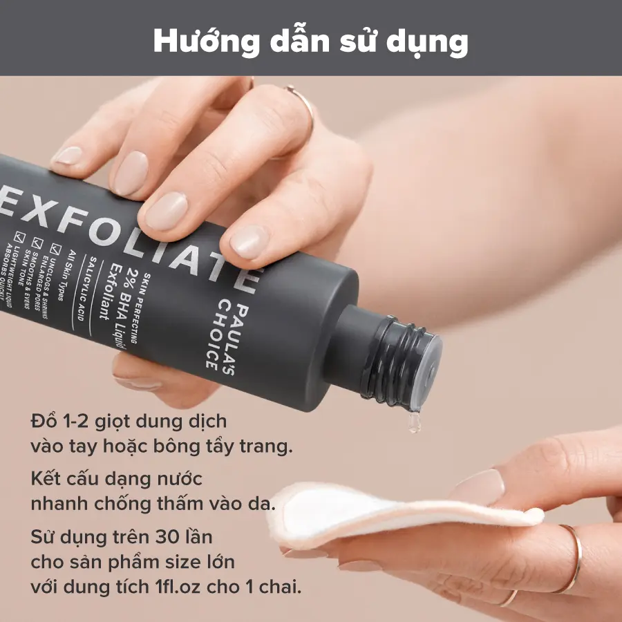 Tẩy tế bào chết hỗ trợ làm sạch sâu Paula's Choice Skin Perfecting 2% BHA Liquid Exfoliant 118ml 2010 | BigBuy360 - bigbuy360.vn Tẩy tế bào chết hỗ trợ làm sạch sâu Paula's Choice Skin Perfecting 2% BHA Liquid Exfoliant 118ml 2010 | BigBuy360 - bigbuy360.vn