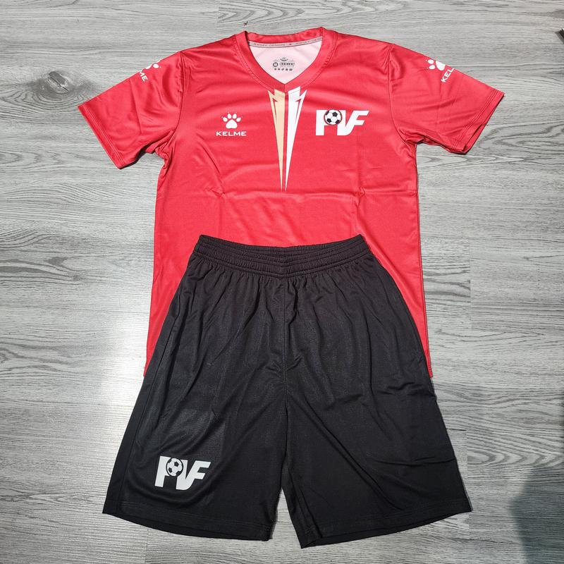  Áo Bóng Đá PVF Top Sport Wears Việt Nam - Quần Áo Tập Luyện - Chất liệu Vải Thun Thái Cao Cấp mềm mại thoáng mát co giãn và thấm hút mồ hôi - Bảo Hành 1 đổi 1 