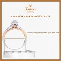 Gambar Cincin Solitaire Berlian PLR1307689 Princess Jewellery dari Princess Jewellery Online Kota Administrasi Jakarta Selatan 4 Tokopedia