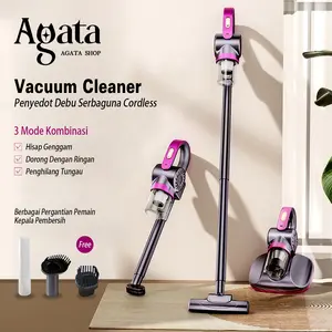 Penyedot Debu Serbaguna Cordless 5in1 Vacum Cleaner Penghilang Tungau Portable Pembersih Debu Rumah - SK-002