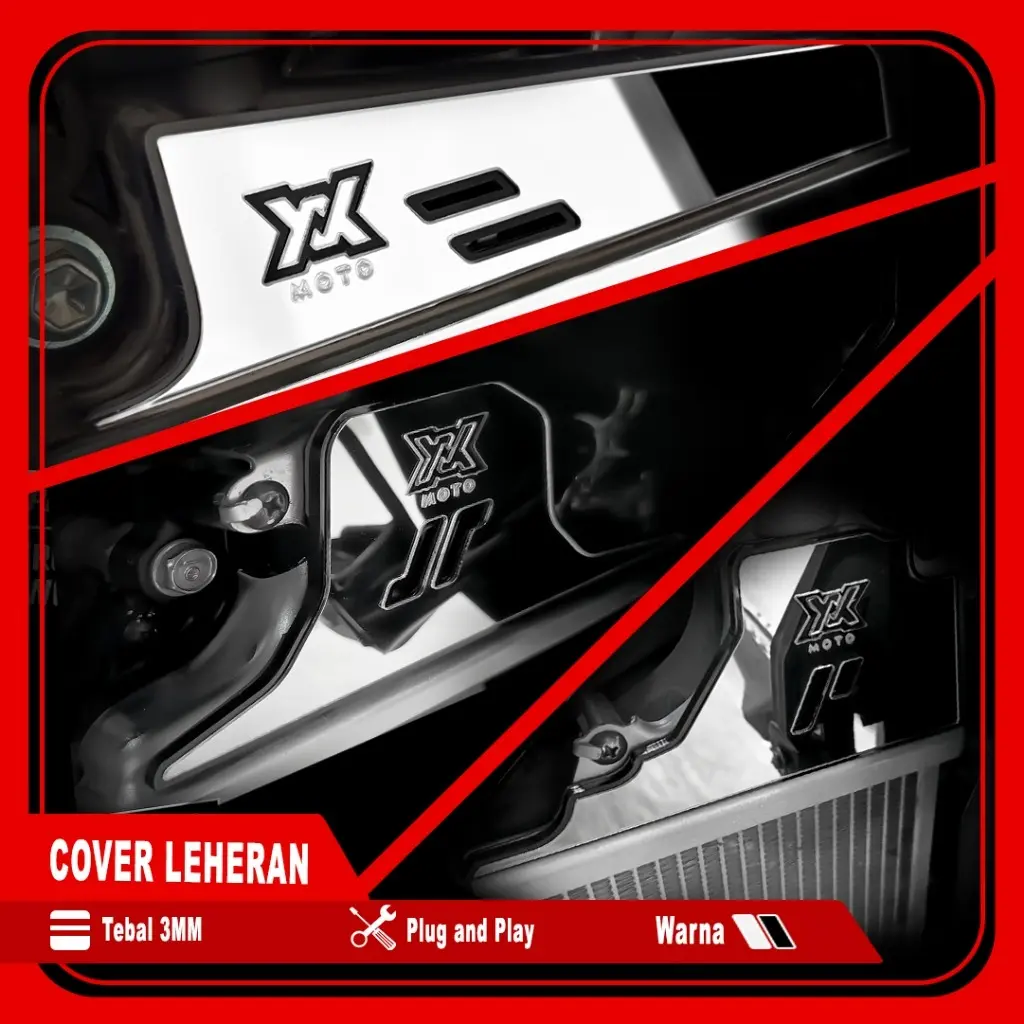 Cover Leher Radiator Yamaha Aerox Lexi Nmax Old/New Vario 125 150 Honda PCX ADV 150 Honda Vario PCX ADV 160