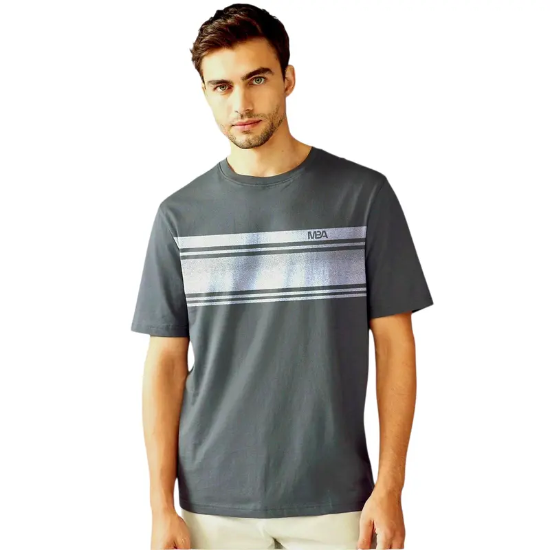 MBA MY BLANK APPAREL Kaos Distro Salur Pria Original 100% Cotton 24s Adem & Nyaman Unisex Warna Keren Kekinian Casual Combed Motif Simple Garis Polo Kain Katun 8