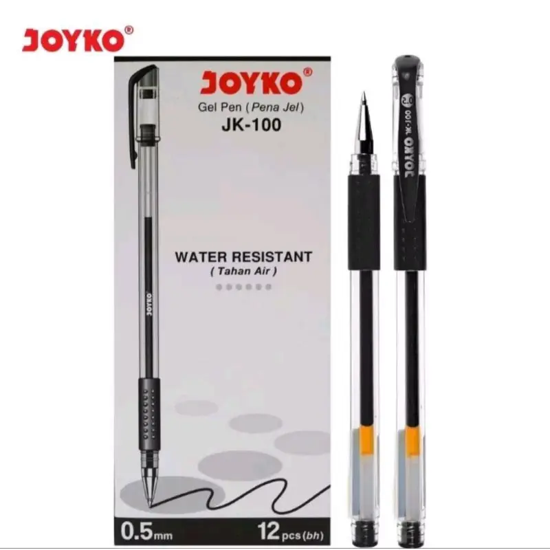 Pulpen Gel Gel Pen Under 100 12pcs) Pulpen Gel JOYKO JK-100 Shop - Main Image