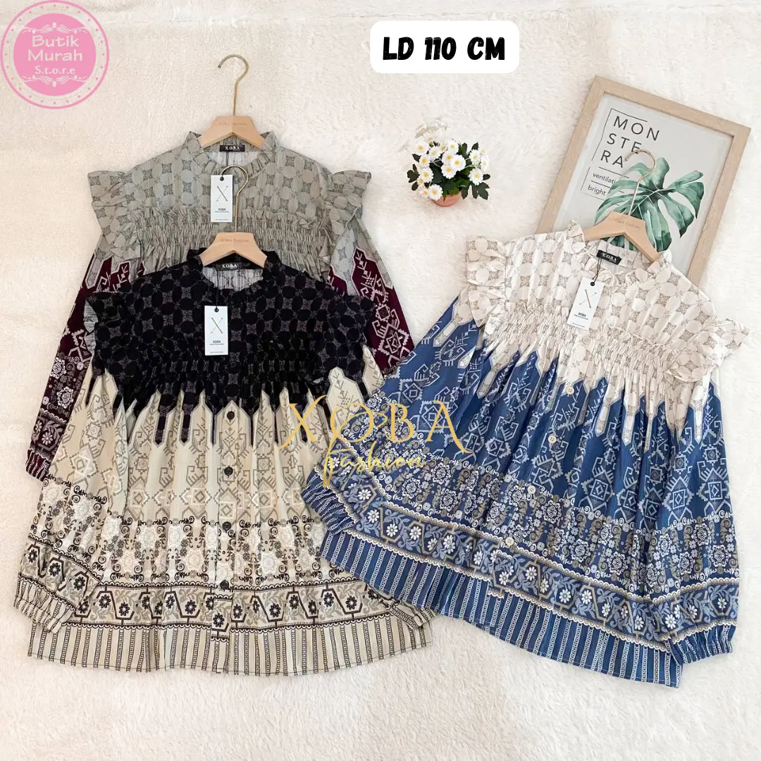 Xoba LD 110 LD 114 DAN LD 120 BLUS 2941 Wanita Sanctuary Cey Katun Unagi SONGKET 315N